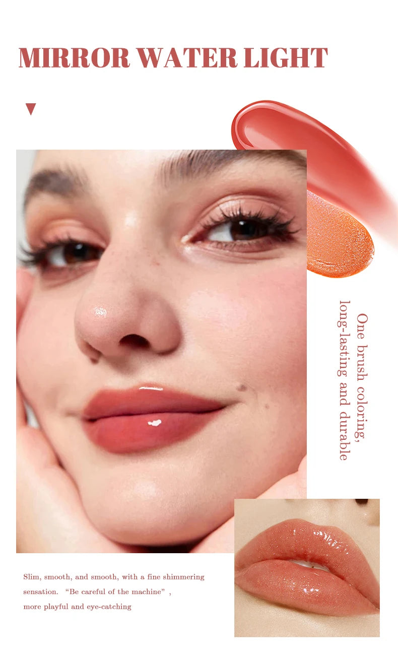 Ensemble de 6 Huiles à Lèvres Gelée Hydratantes