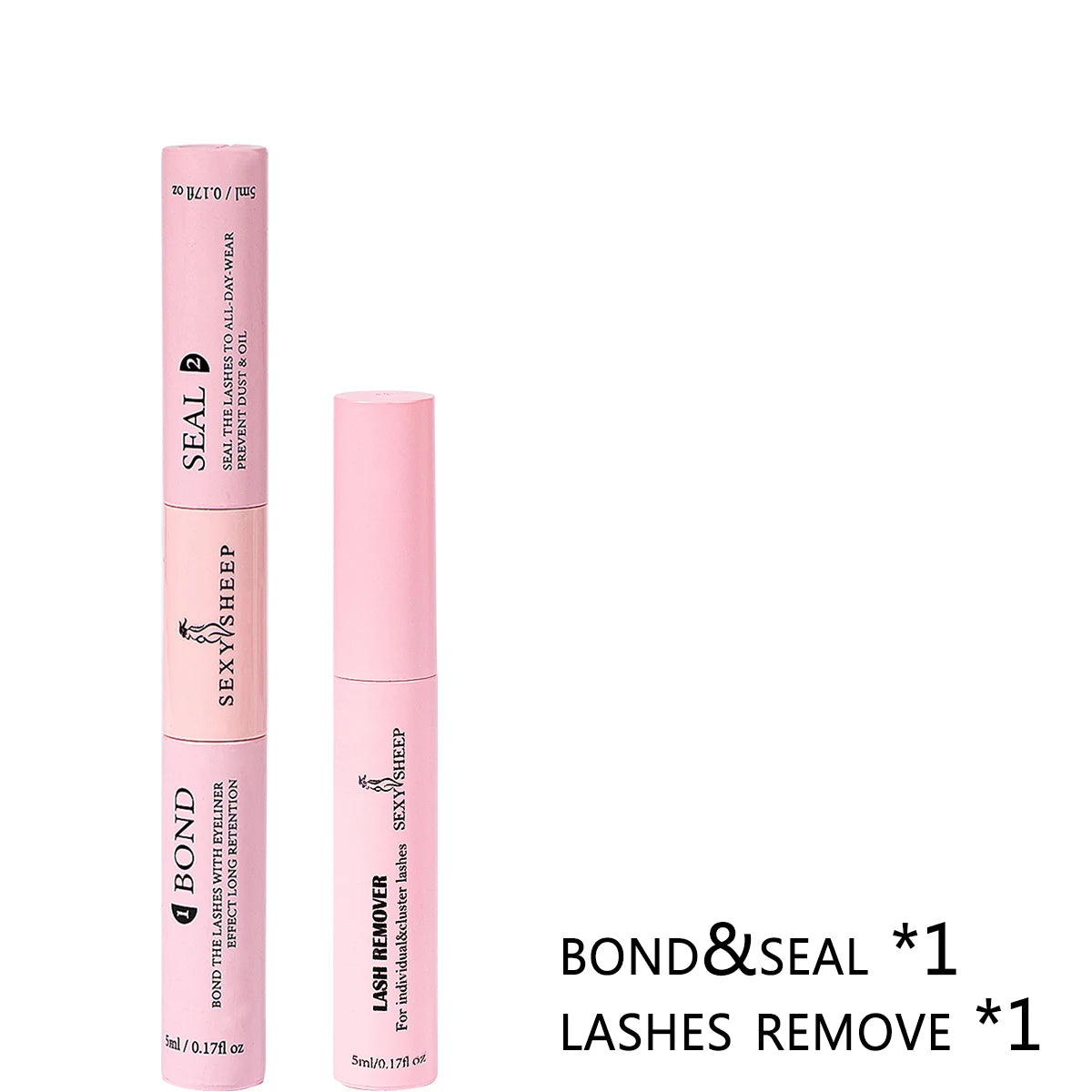 Kit Colle & Scellant pour Extensions de Cils – Tenue Super Forte, DIY