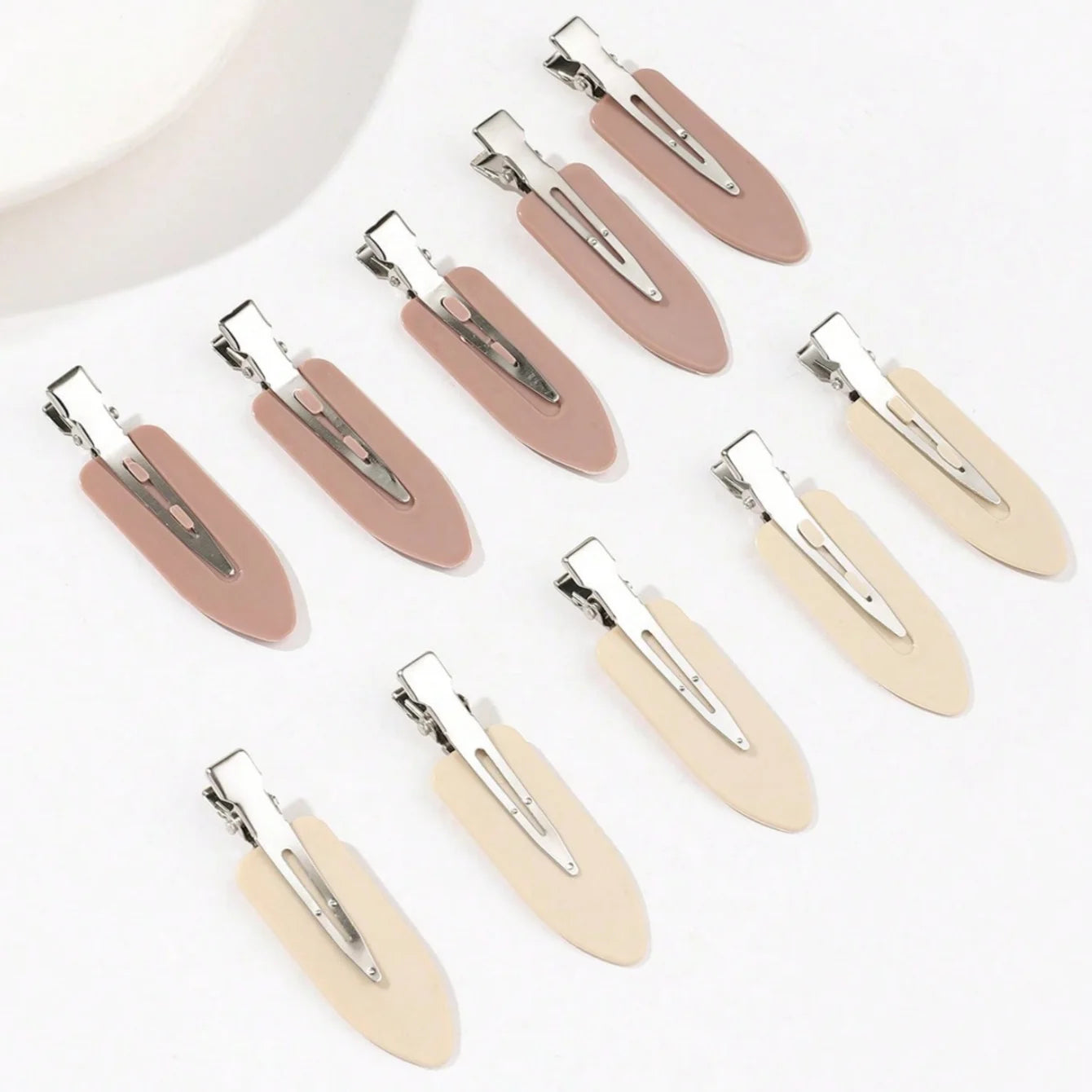 Ensemble de 10 Épingles à Cheveux – Pinces Sans Marque pour Maquillage & Coiffure