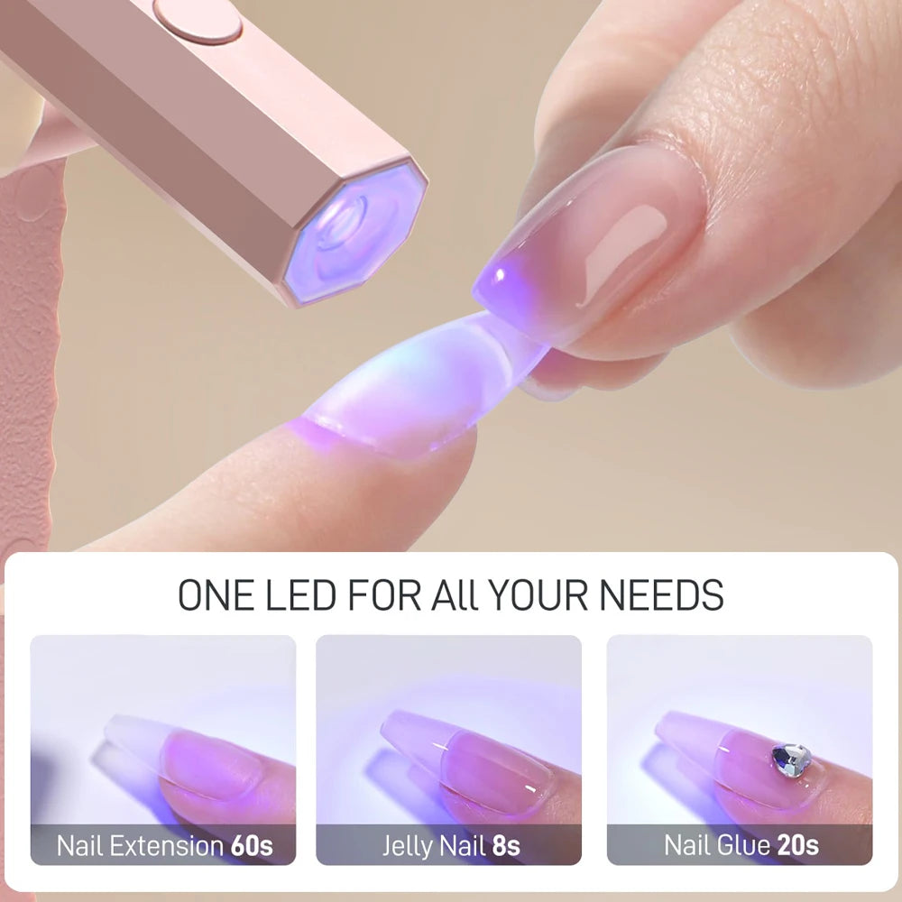 Lampe Sèche-Ongles UV/LED Portable Rechargeable par USB