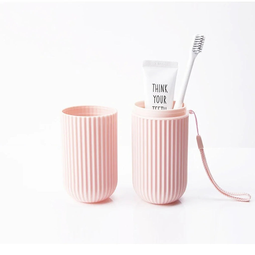 Boîte de Rangement Portable pour Brosse à Dents & Dentifrice