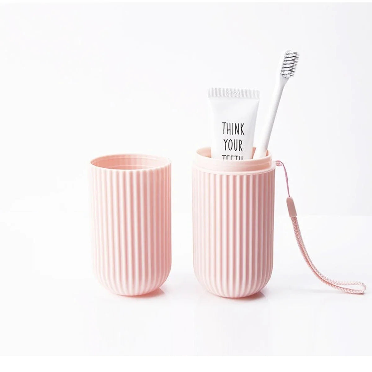 Boîte de Rangement Portable pour Brosse à Dents & Dentifrice