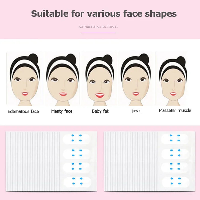 Patch Invisible Lift Visage  – Autocollant Raffermissant et Amincissant
