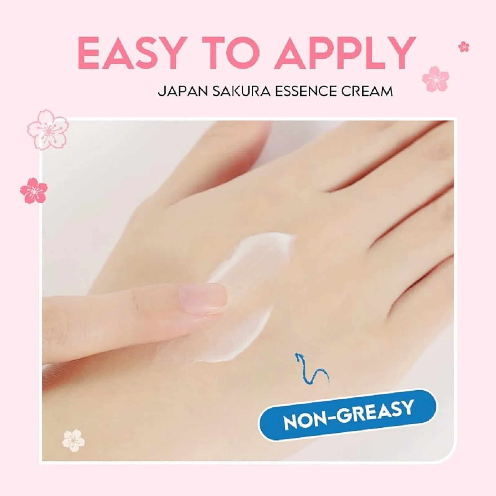 Crème Tonifiante Sakura à l’Acide Hyaluronique