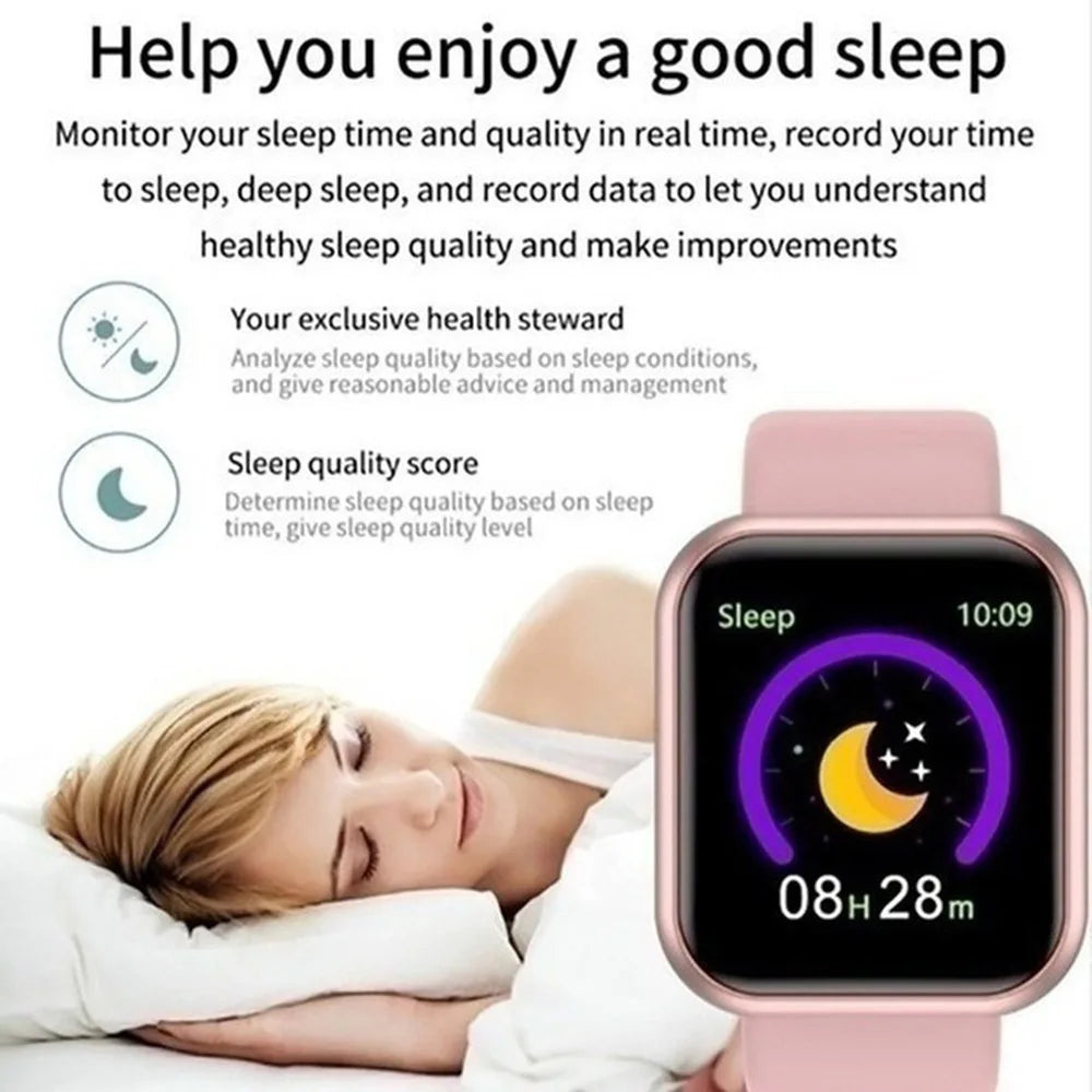 Montre Connectée Bluetooth Sport, Multi-usage – Homme & Femme