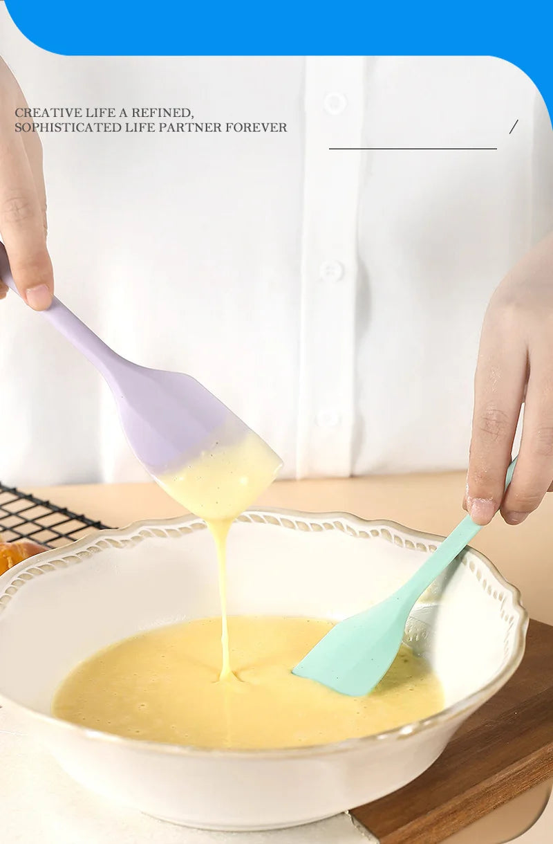 Spatule de Pâtisserie | Confiserie | Cuisine, Totalement en Silicone – Antiadhésive & Résistante à la chaleur