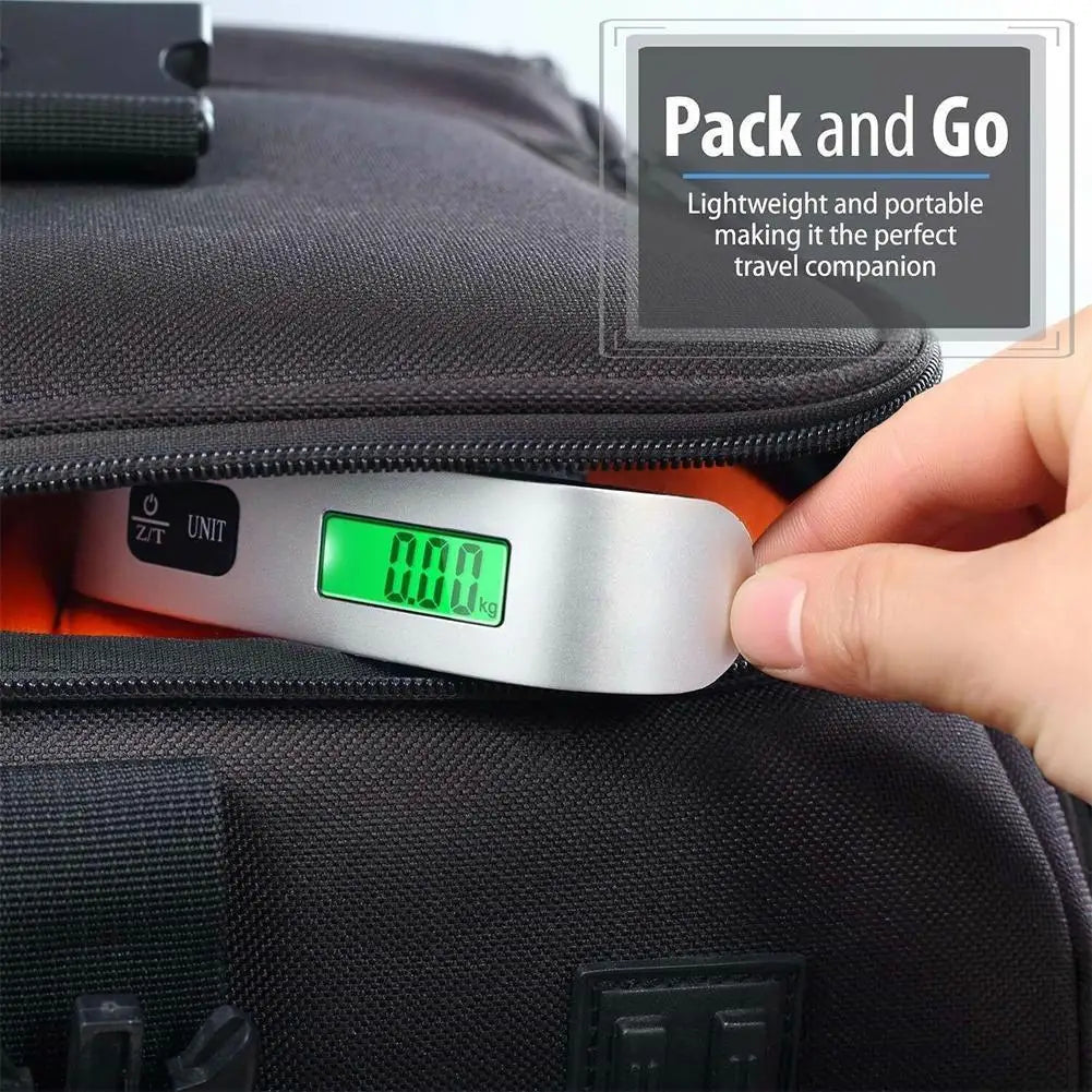 Balance à Bagages Numérique Suspendue – 50 kg / 110 lb
