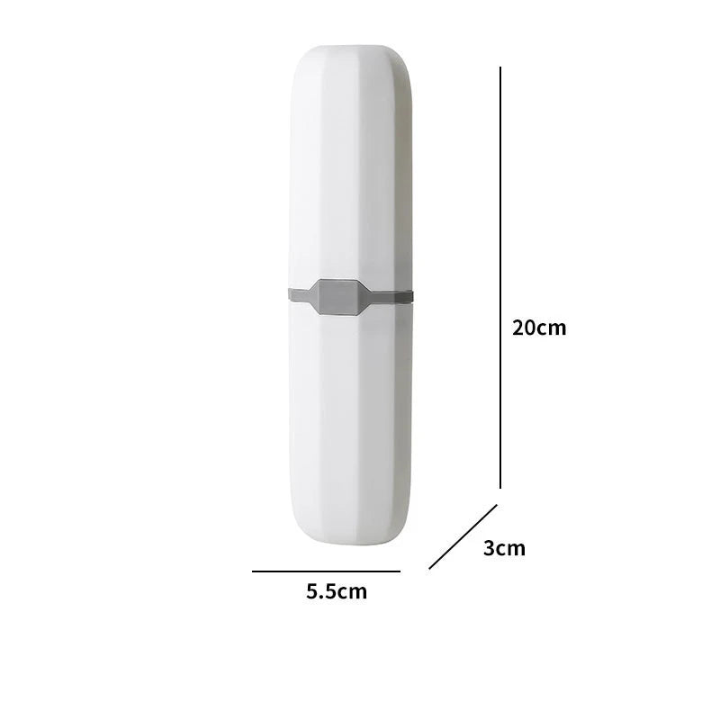 Boîte de Rangement Portable pour Brosse à Dents & Dentifrice