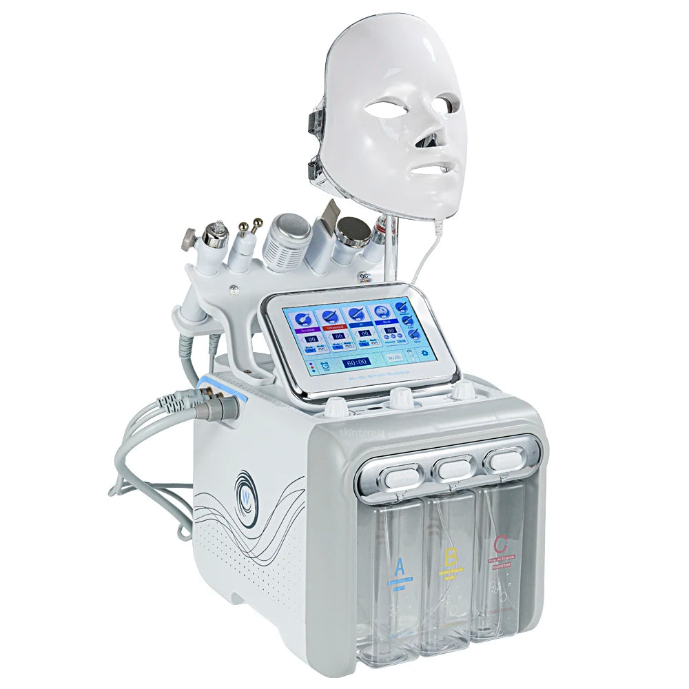 7 en 1 Machine Professionnel Hydra Eau Dermabrasion Instrument de Beauté Nettoyage de la Peau Skin Clean