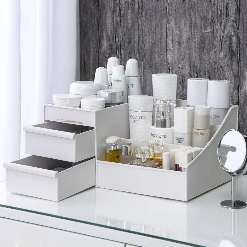 Tiroir de rangement maquillage – Boîte organisatrice de bureau moderne