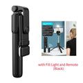 Trépied pour Selfie, Portable – Obturateur à Distance, Lumière LED inclus, Extensible et Rétractable, Connection via Bluetooth