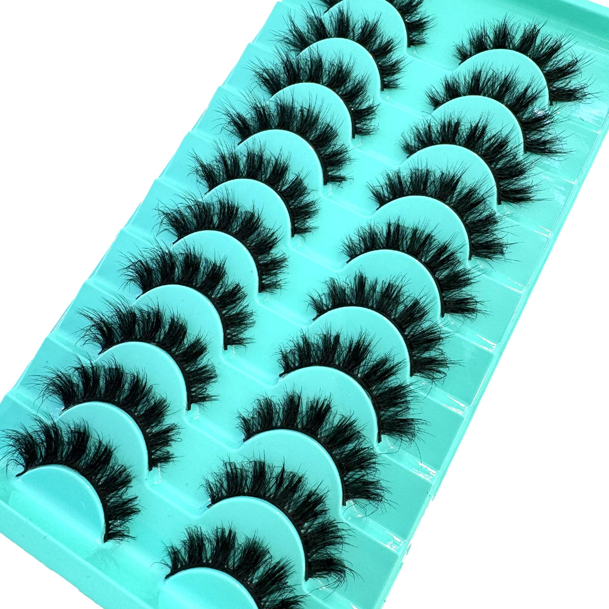 10 Paires de Faux-Cils 3D, Idéale pour Sublimer le Regard