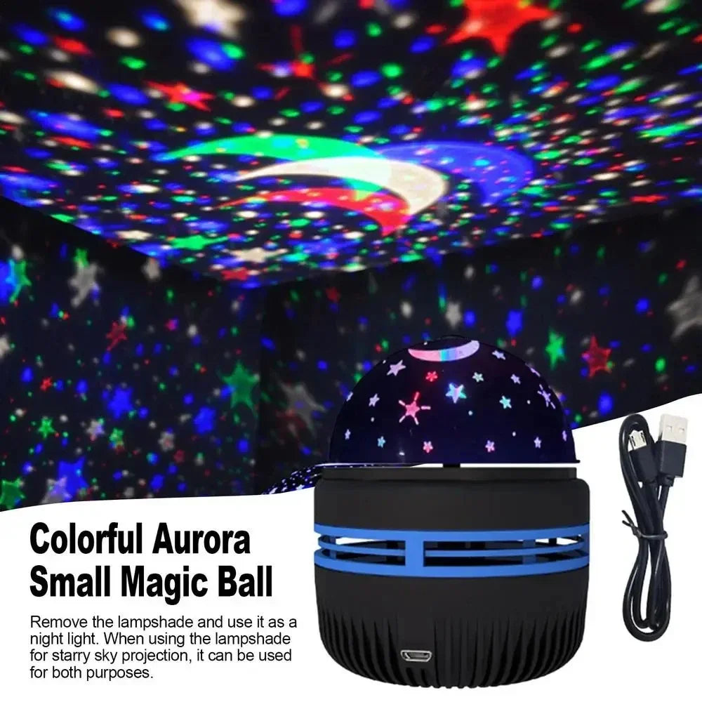 Projecteur LED Galaxy Multicolore avec Télécommande – Lumière Ciel Etoilé