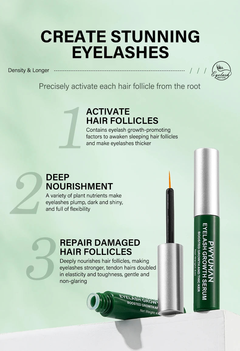 Sérum de Croissance Rapide des Cils – Naturel, Longs et Épais