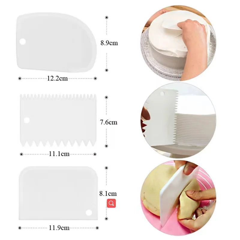 Kit de Décoration de Gâteaux – Poches à Douille et Embouts en Silicone Réutilisables