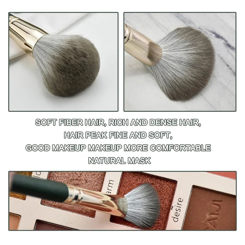Kit de 14 Pinceaux De Maquillage pour Débutant et Professionnel