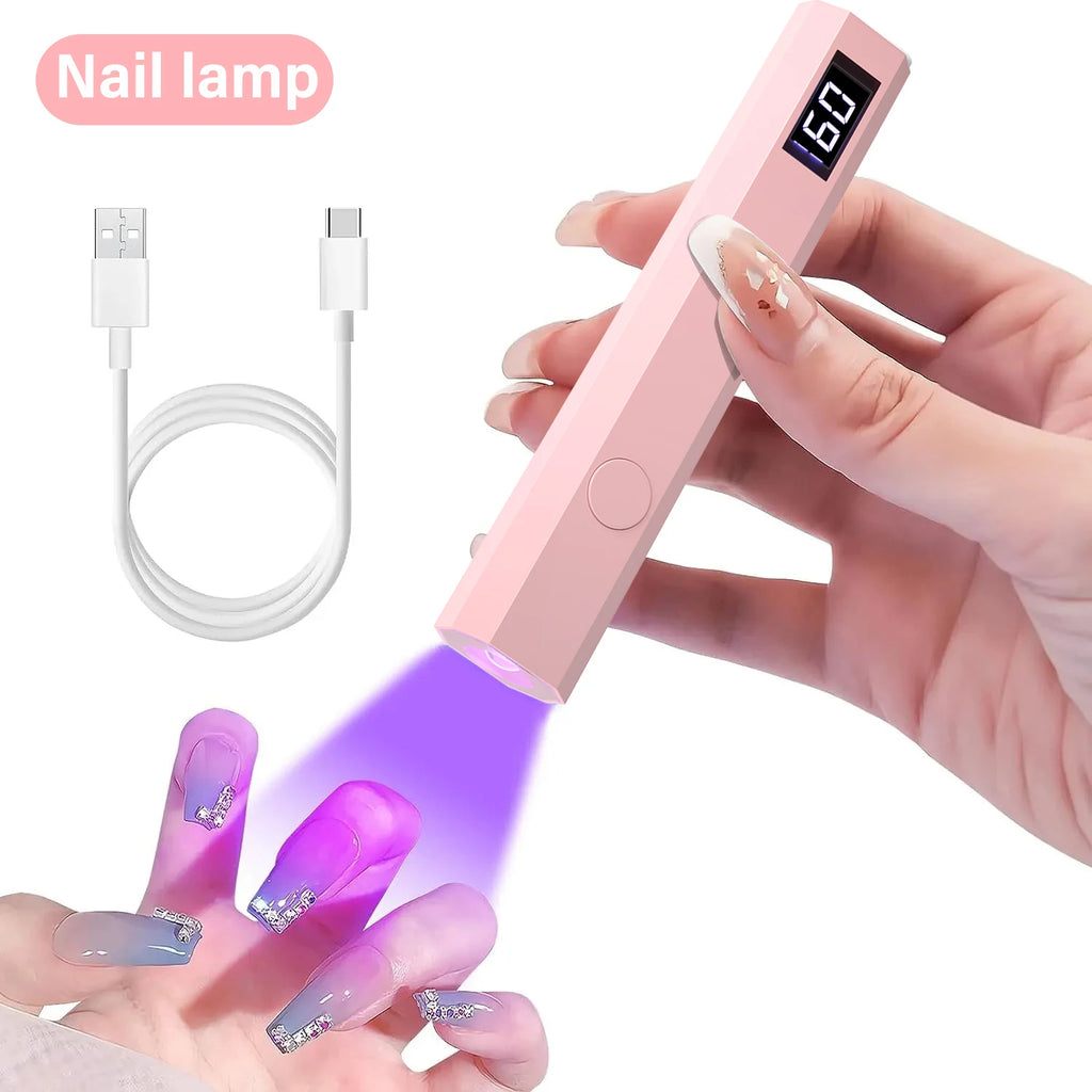 Lampe Sèche-Ongles UV/LED Portable Rechargeable par USB