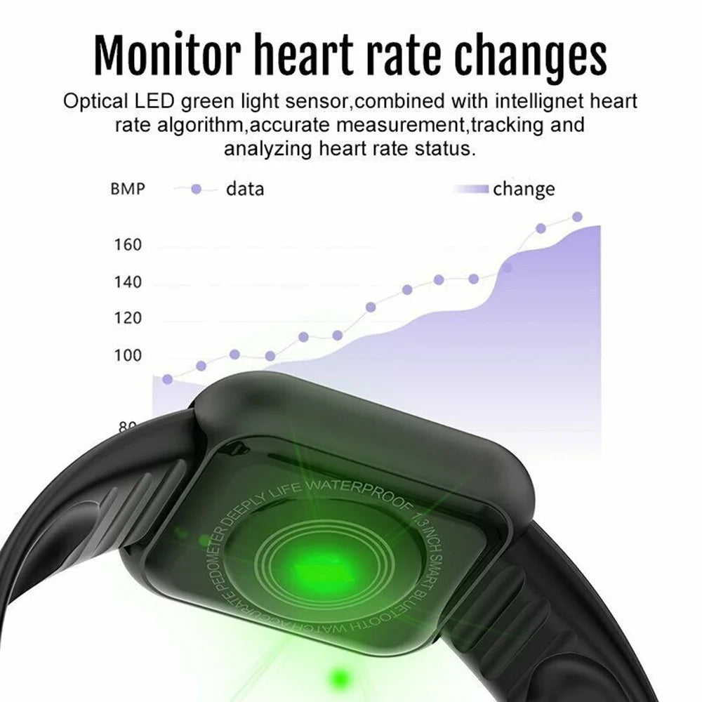 Montre Connectée Bluetooth Sport, Multi-usage – Homme & Femme