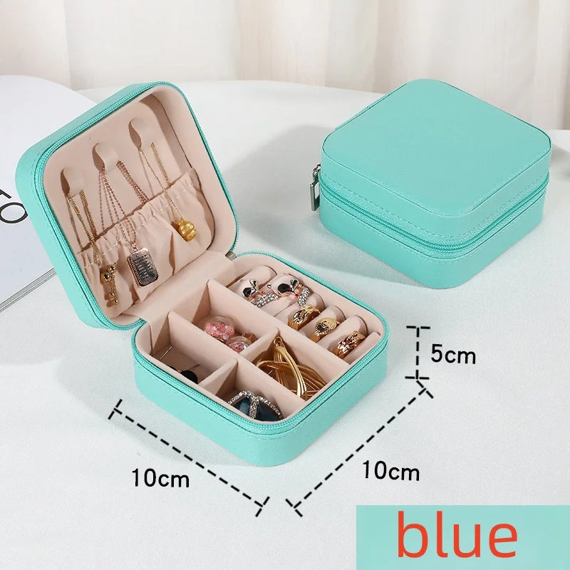 Mini Boîte de Rangement de Bijoux Portable – Voyage & Quotidien