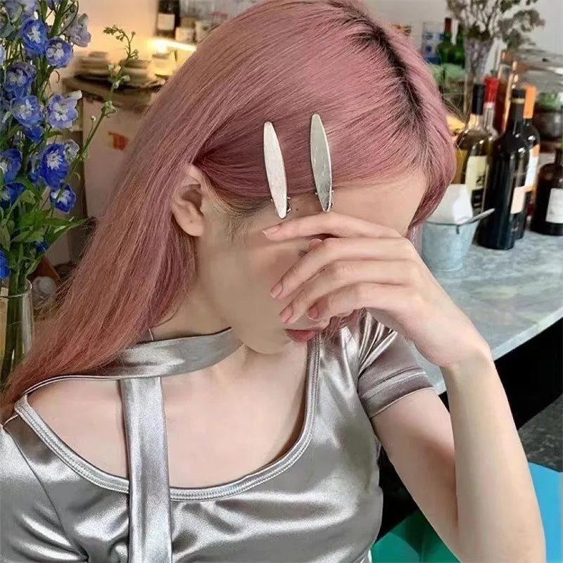 Épingles à Cheveux Métal Argenté – Accessoires Mode pour Femmes et Filles