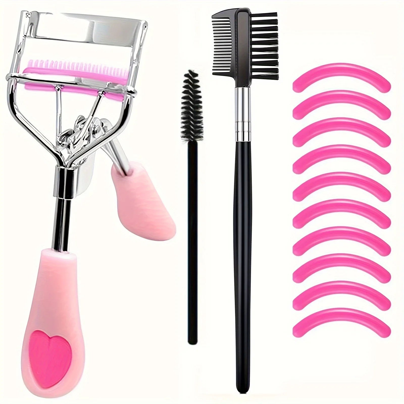 Ensemble de Recourbe-Cils 7 à 15 Pièces – Outils Complets de Maquillage