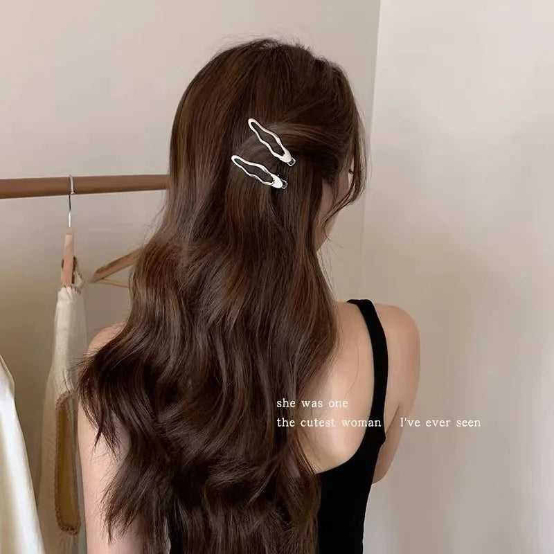 Épingles à Cheveux Métal Argenté – Accessoires Mode pour Femmes et Filles