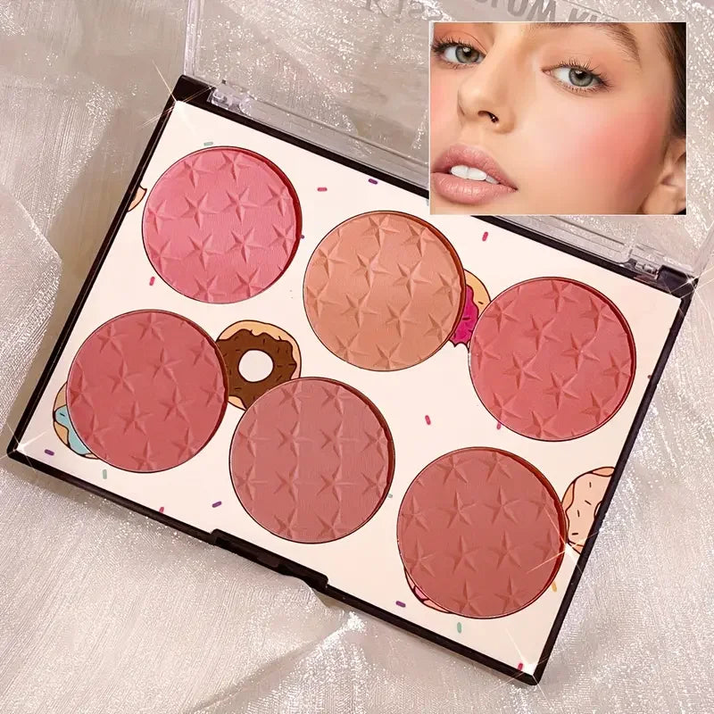Palette de Blush – Effet Mat Naturel & Longue Tenue