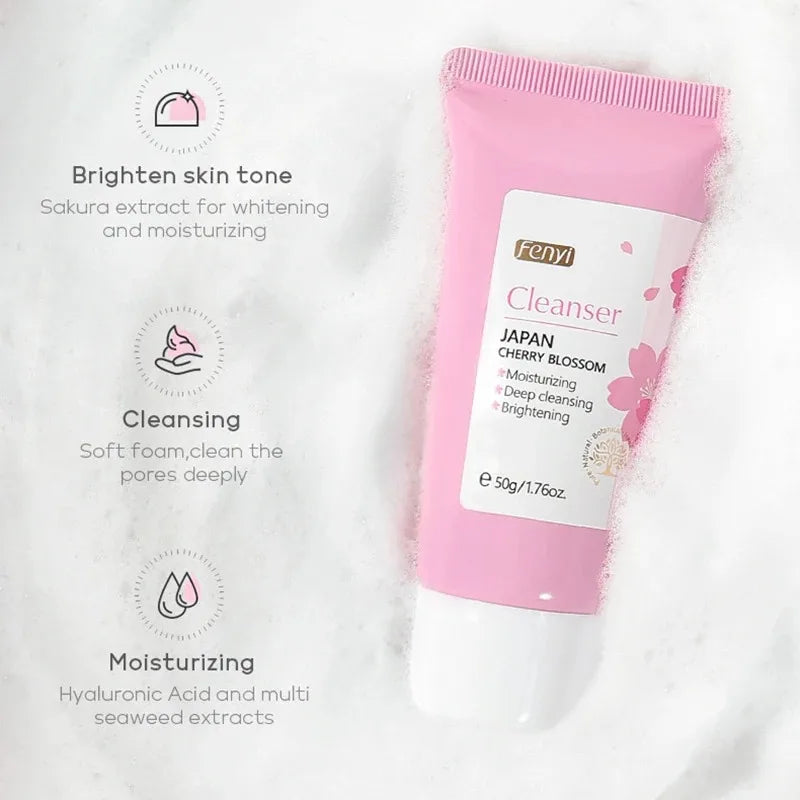 Nettoyant Visage à la Vitamine C – Nettoyage Profond & Teint Éclatant