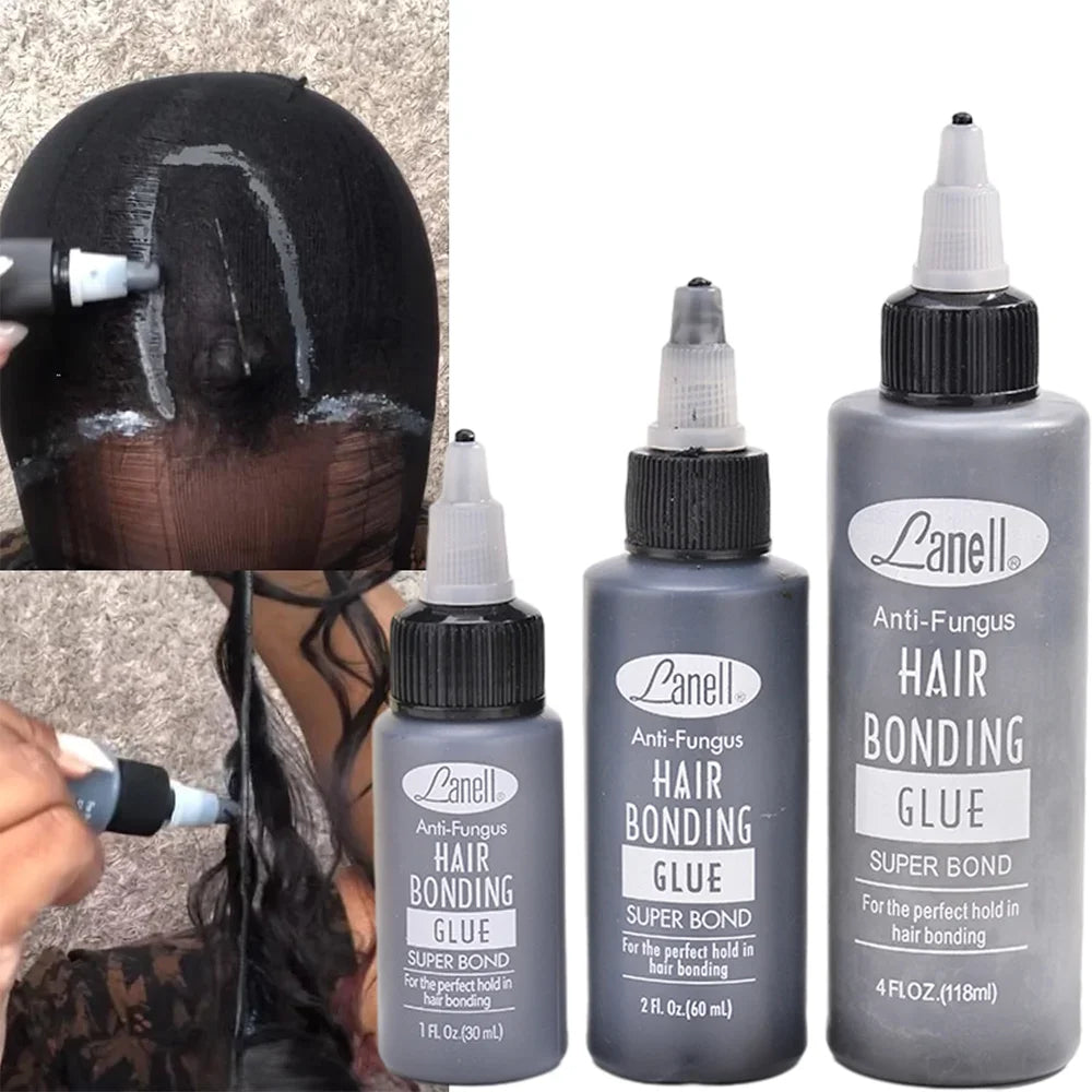 1oz/2oz Bonding Glue for Lash Waterproof Extra Strong Eyelash Extension Glue Strong Hold Black Adhesive Professional Supplies