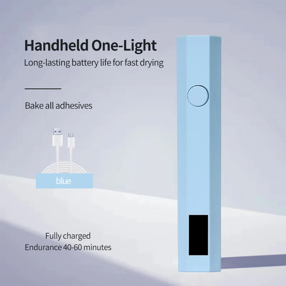 Lampe Sèche-Ongles UV/LED Portable Rechargeable par USB