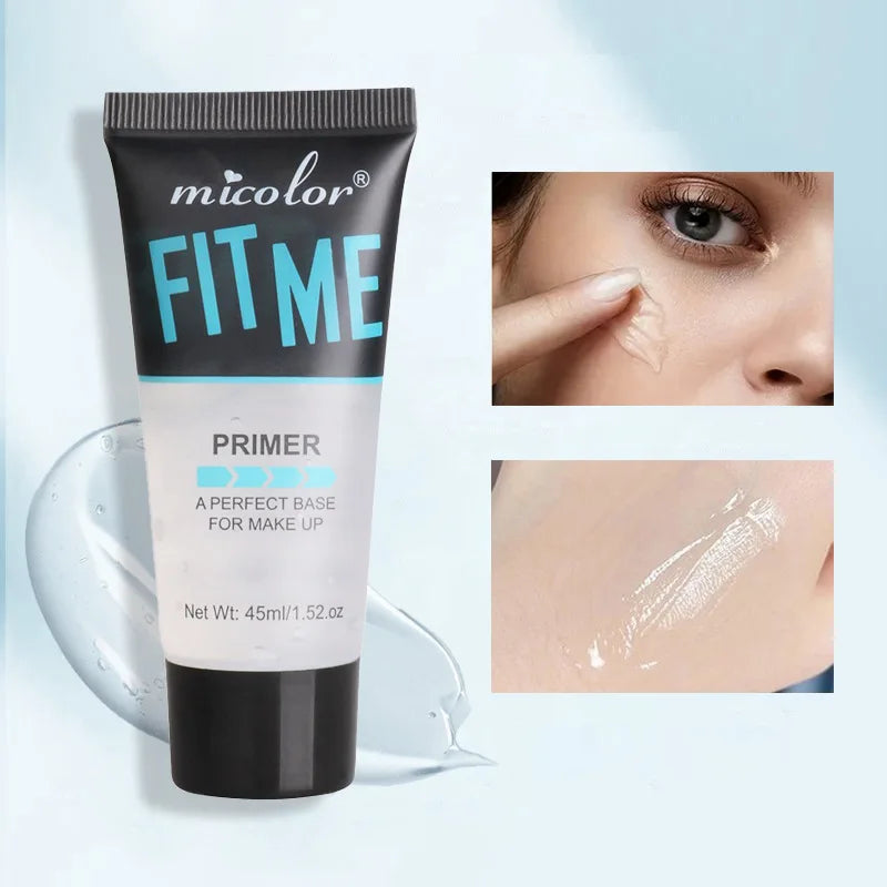 Base de Maquillage Transparente – Tenue Longue Durée 45 ml
