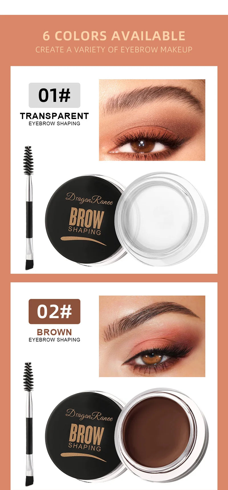 Crème Coiffante Rehausseur de Sourcils
