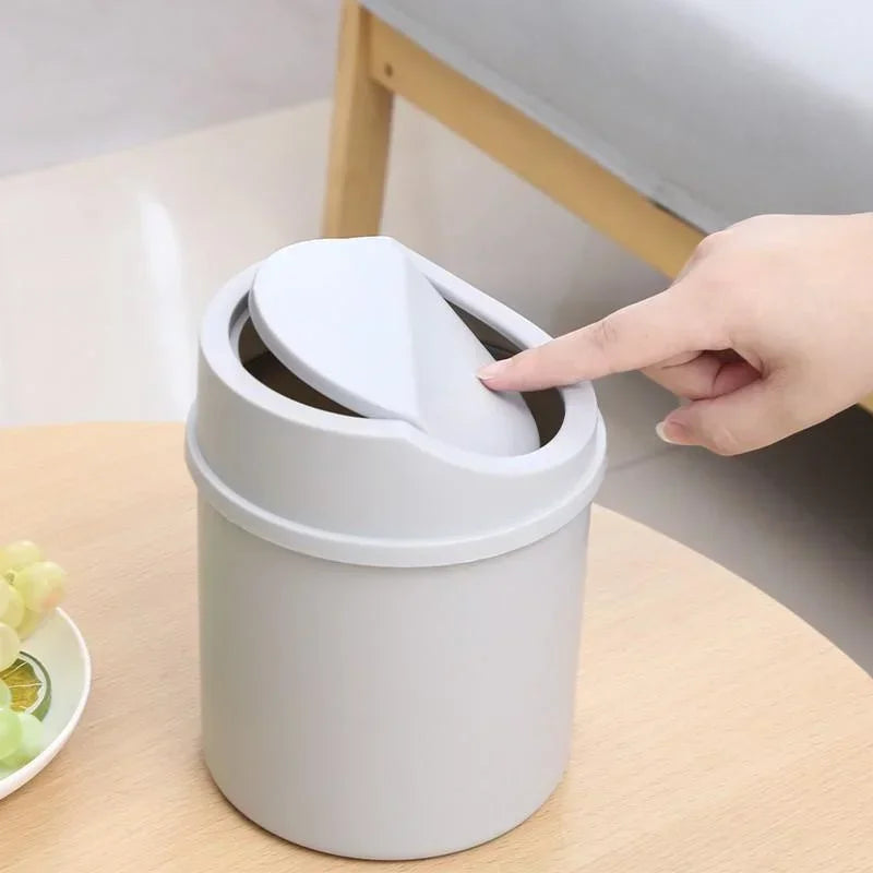 Mini Poubelle de Bureau avec Couvercle – Compacte et Pratique