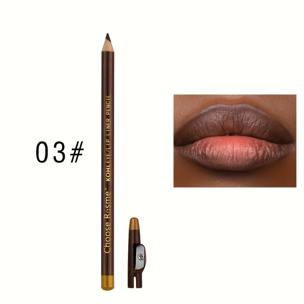 Set de 3 Crayons Eyeliner, Sourcils et Lèvres 3-en-1