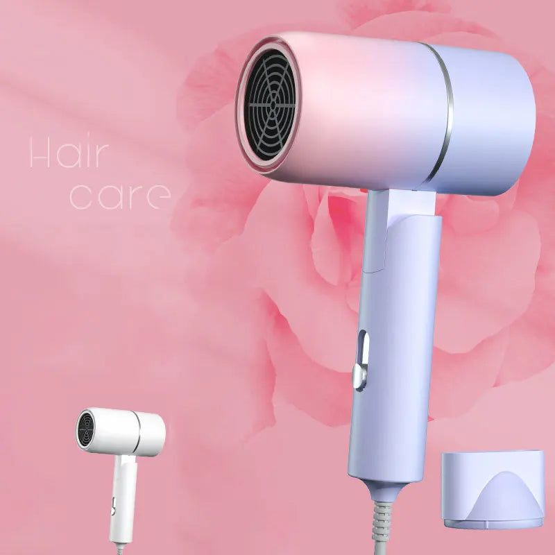 MINI Sèche Cheveux 750W avec Sac de Transport , Air Chaud Thermostatique
