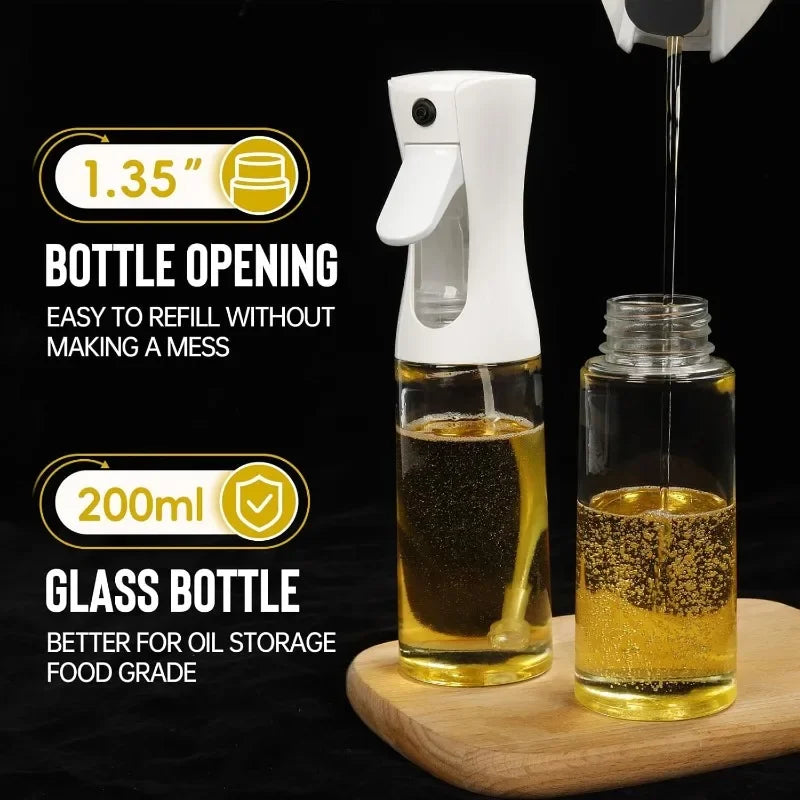 Spray d’Huile de Cuisson Réutilisable – Pulvérisateur Alimentaire 200 / 300 / 500 ml