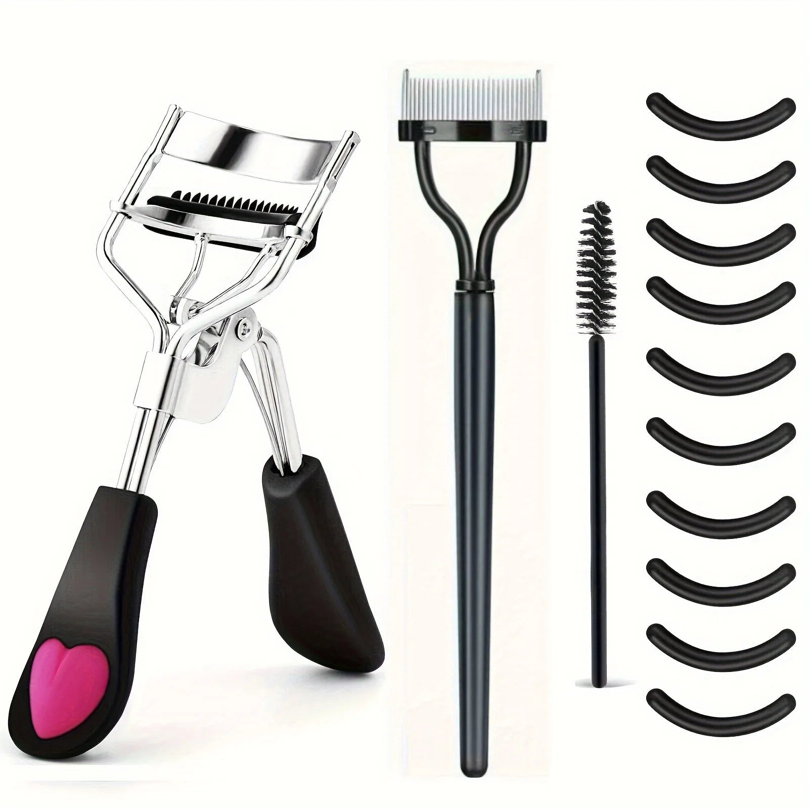 Ensemble de Recourbe-Cils 7 à 15 Pièces – Outils Complets de Maquillage