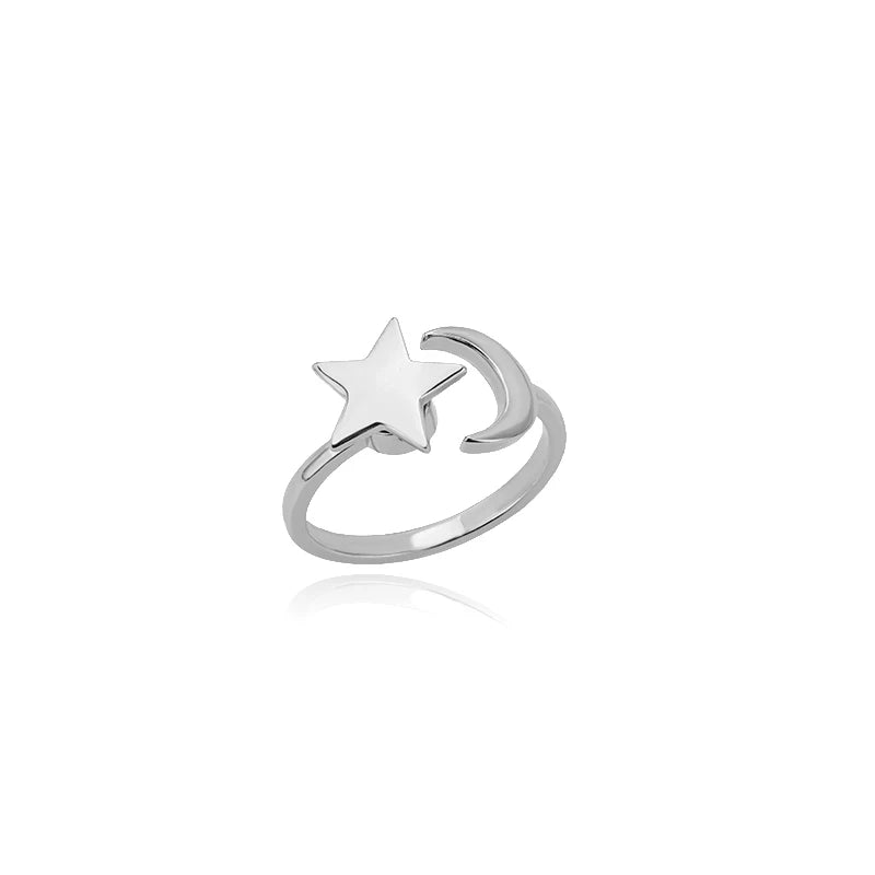 Bague Spinner Trèfle de Luxe – Anti-Stress Couleur Or 18K