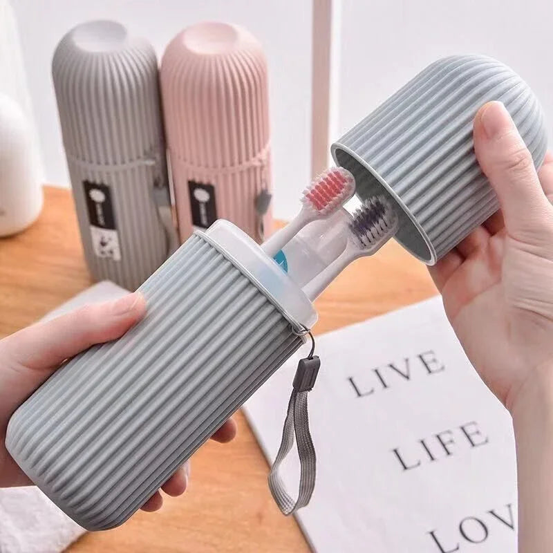 Boîte de Rangement Portable pour Brosse à Dents & Dentifrice