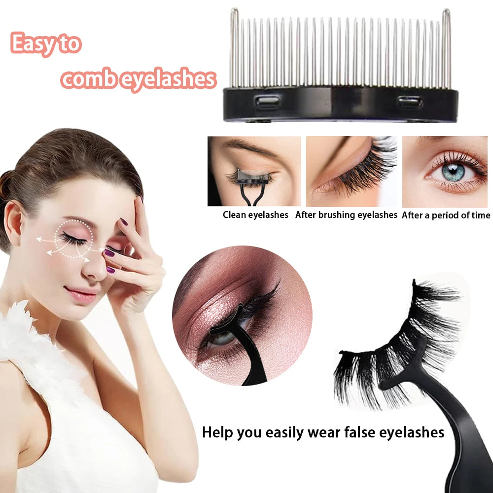 Ensemble de Recourbe-Cils 7 à 15 Pièces – Outils Complets de Maquillage