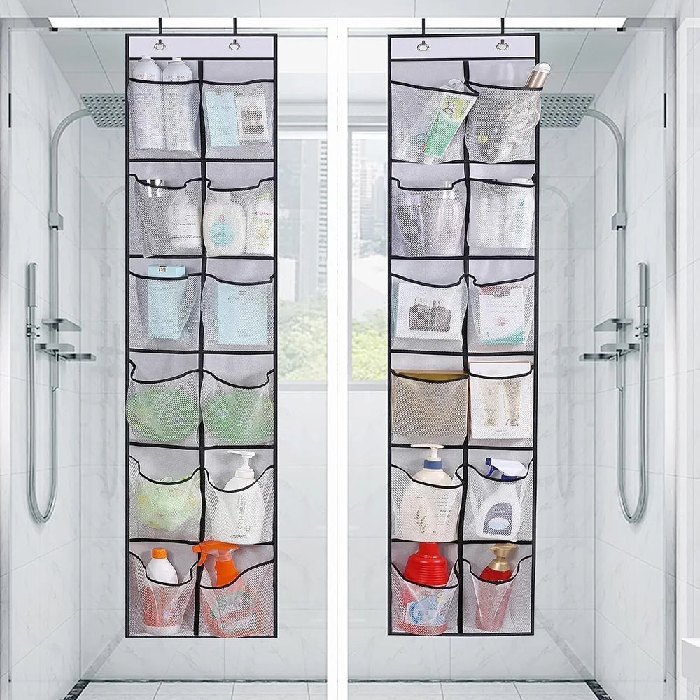Organisateur de Chaussures Suspendu 12 Poches – Rangement Portable Transparent