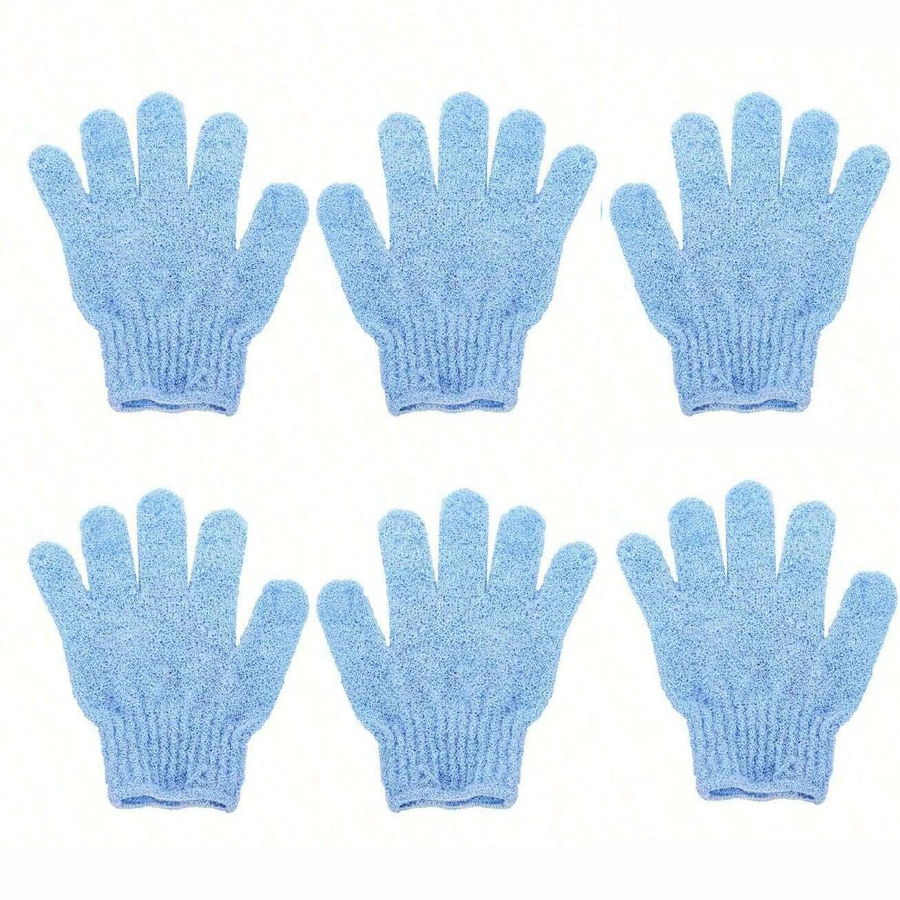 Gants de Douche Exfoliants Réversibles – Gommage Corporel et Nettoyage du Dos, Accessoire de Bain Pratique