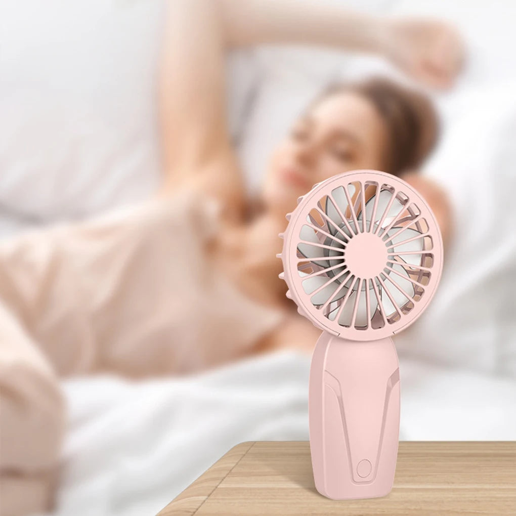 Mini Ventilateur de Poche Portable Partout, Chargement par USB – Léger, Silencieux