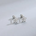 Boucles d’Oreilles Cœur à Vis – Hypoallergénique pour Cartilage Helix
