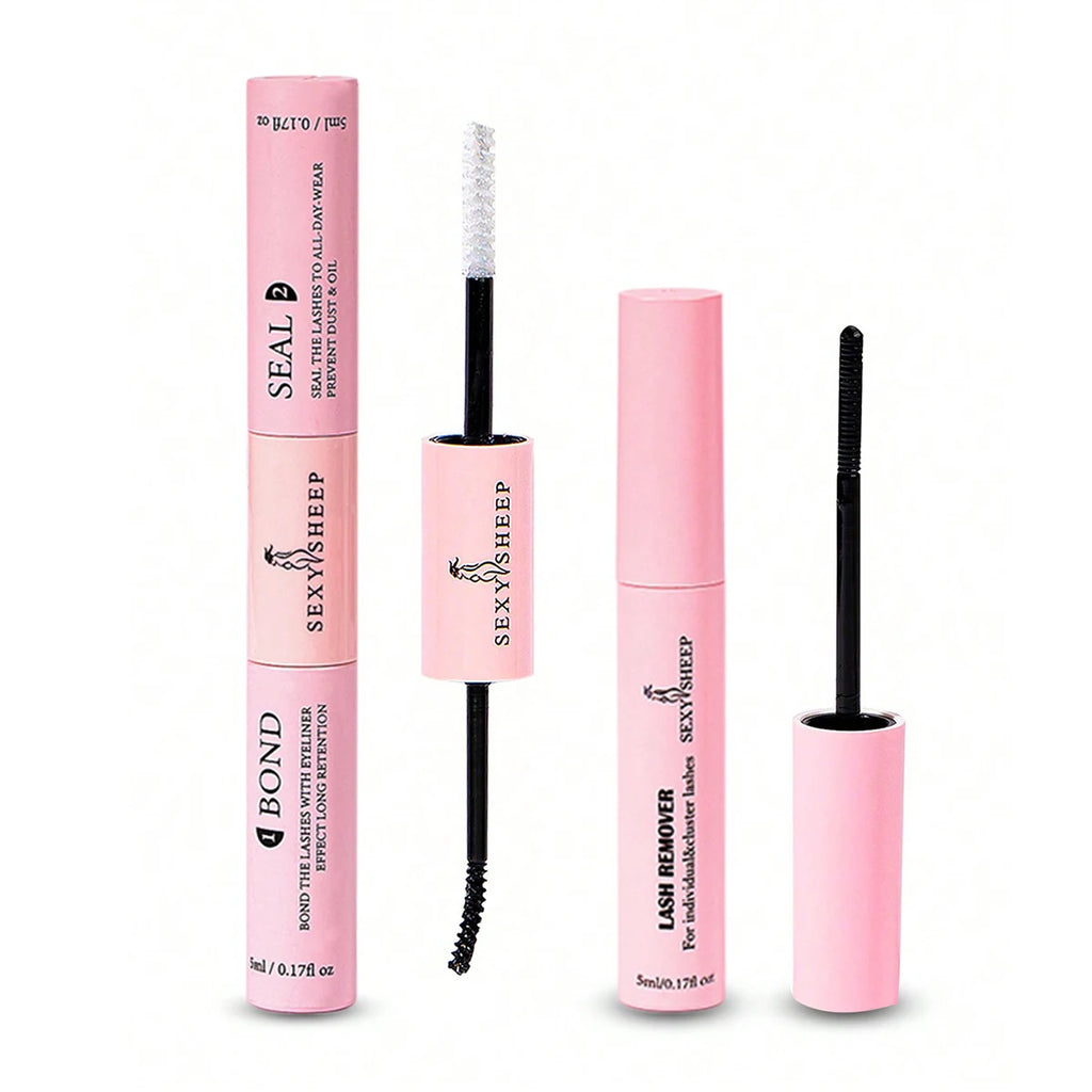 Kit Colle & Scellant pour Extensions de Cils – Tenue Super Forte, DIY