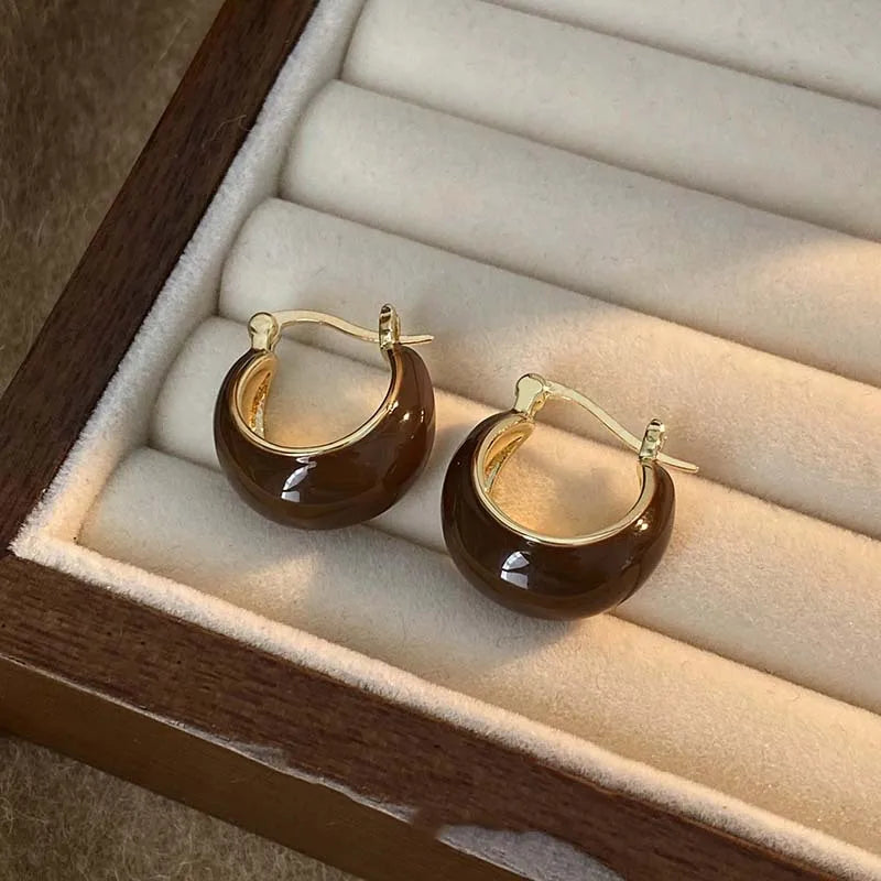 Boucles d’Oreilles Vintage en Forme de U – Élégance Totale - Edition 2026