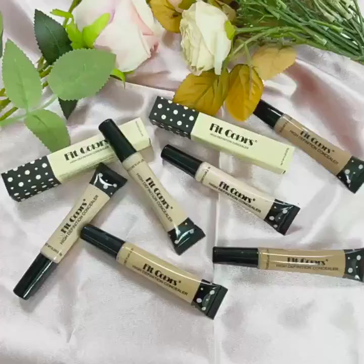 Correcteur plusieurs Choix de Teinte – Fond de Teint Liquide Nourrissant & Hydratant, Couvrance Cernes & Imperfections