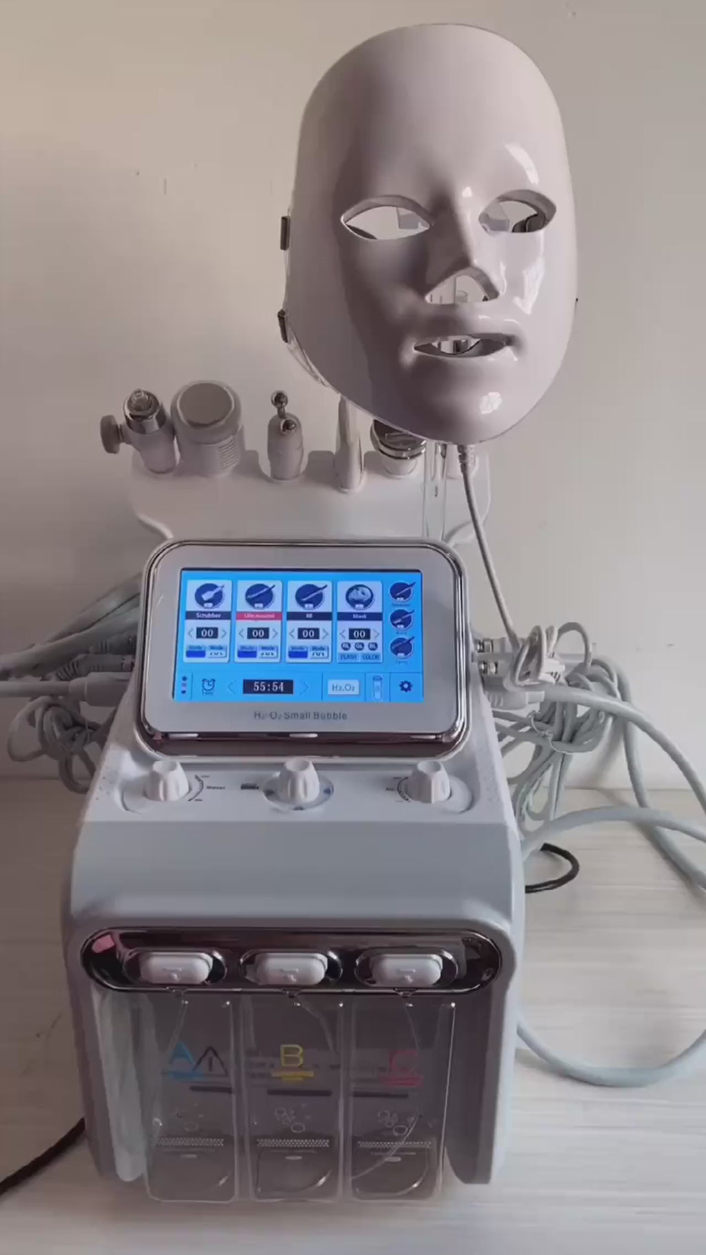 7 en 1 Machine Professionnel Hydra Eau Dermabrasion Instrument de Beauté Nettoyage de la Peau Skin Clean