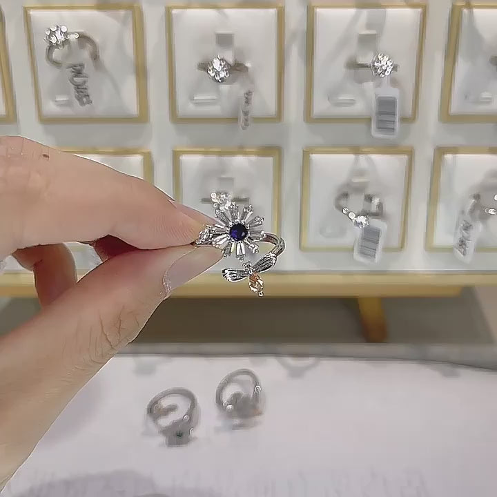 Bague Multichoix – Style Cocktails, Anti-Stress, Tendance et Parfait pour Offrir