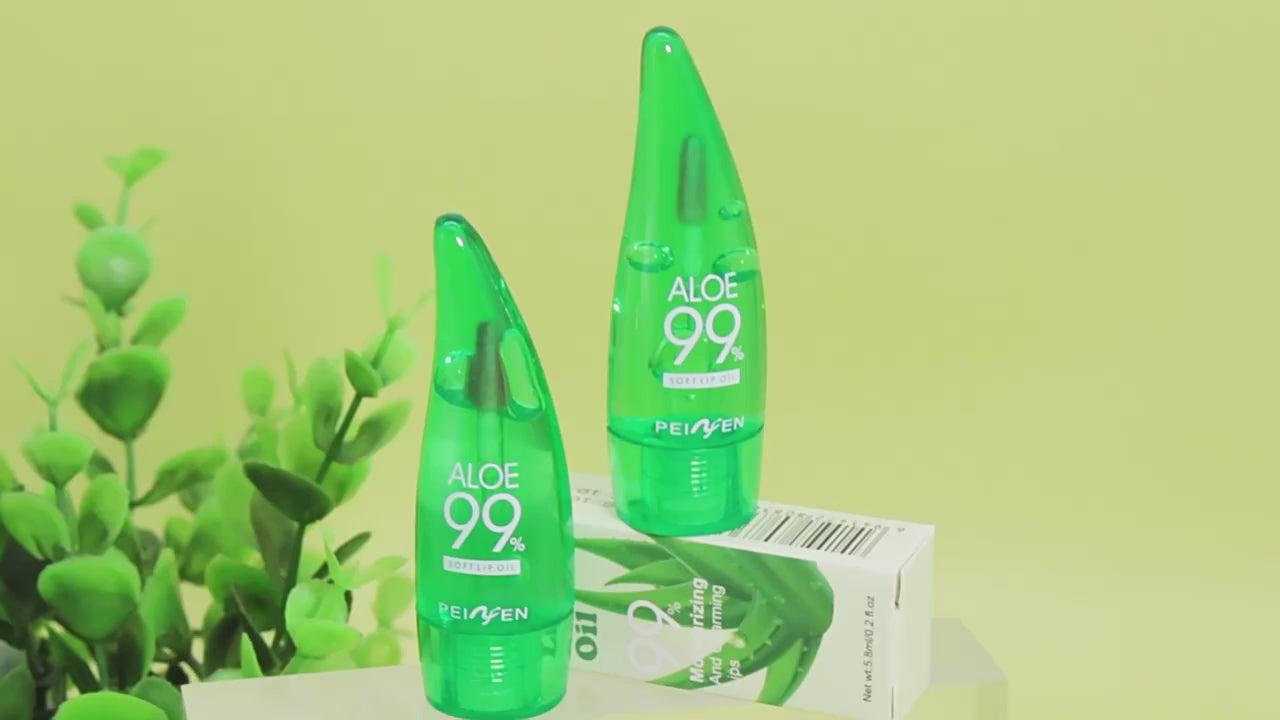 Baume à Lèvres à l’Aloe Vera 99% – Hydratant, Anti-Sécheresse & Longue Durée